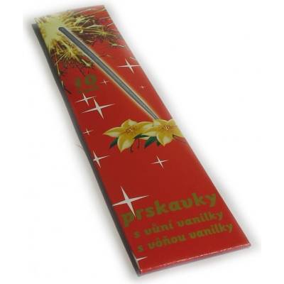 Prskavky české 16 cm vanilka 10 ks