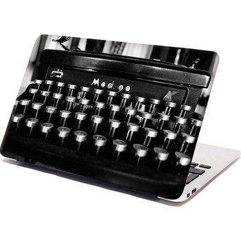 Sablio Samolepka na notebook Písací stroj - 29x20 cm