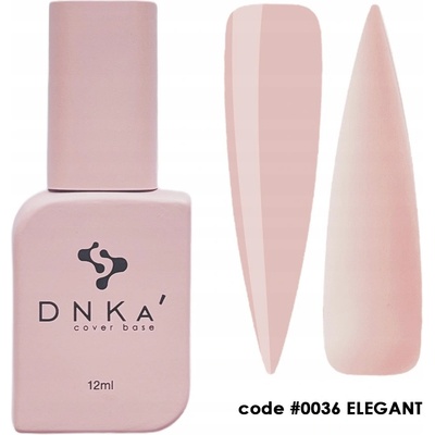 Báza DNKa Cover 036 svetlo béžová broskyňa 12 ml