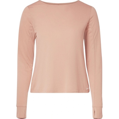 Reebok Workout Ready Supremium Long-Sleeve Top T-Long-Sle Gym Womens - Canyon Coral