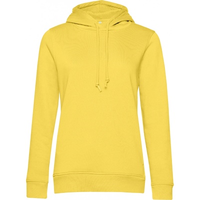 B & C Collection dámská mikina s kapucí Inspire Hooded women žlutá