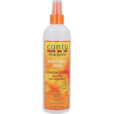 Cantu Shea Butter Comeback Curl Next Day Curl Revitalizer Sprej pro obnovení tvaru vln 355 ml