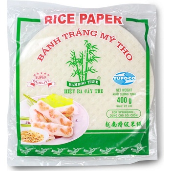Tufoco Okrúhly ryžový papier na čerstvé jarné rolky 400 g