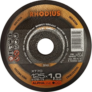 Rhodius Диск карбофлексов Rhodius за рязане на неръждаема стомана (001 RDS 867)