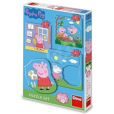 Dino - Puzzle Baby: Prasiatko Peppa - 1 - 39 piese
