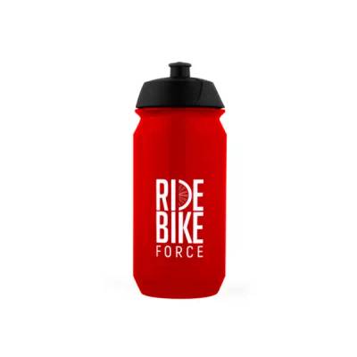 FORCE F RIDE BIKE 500 ml - Force Ride Bike cyklistická fľaša 500 ml červená/biela