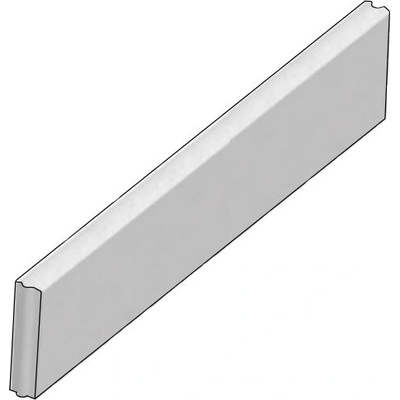 CS-BETON s.r.o. CSB OBRUBNÍK ZAHRADNÍ R25 5 x 25 x 100 cm Šedý paleta 40 ks