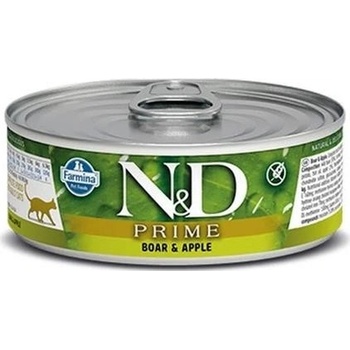 N&D CAT PRIME Adult Boar & Apple 70 g