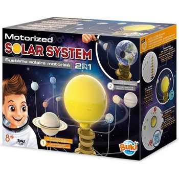 BUKI Motorizovaná Sluneční soustava 2v1