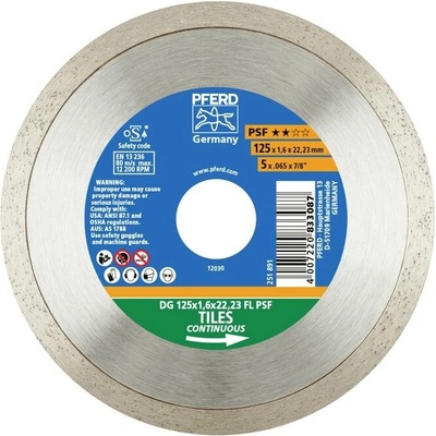 Pferd diamantový rezný kotúč 125 x 22.23 mm 68300041