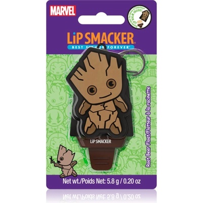 Lip Smacker Marvel Guardians of the Galaxy ключодържател с балсам за деца Groot (Root Beer Float) 5, 8 гр