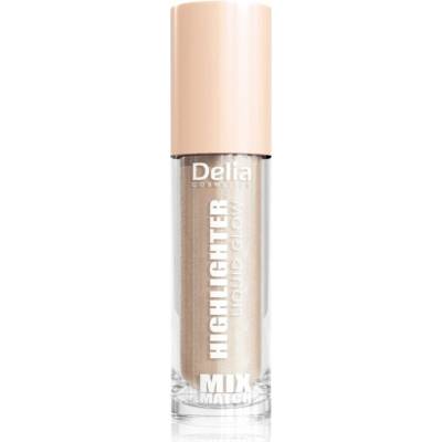 Delia Cosmetics Mix&Match Highlighter Liquid Glow tekutý rozjasňovač 08 4 ml