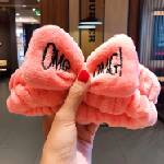 HARAHU Козметична лента за глава omg - Розова kp7744