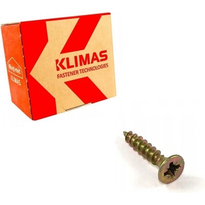 KLIMAS Wkret-met KMH Ø4,5 mm PZ-2 skrutka do dreva so zápustnou krížovou hlavou 16 mm - 1 000 ks