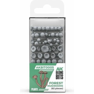 Dekorace AK Interactive Forest Mushrooms 62 ks