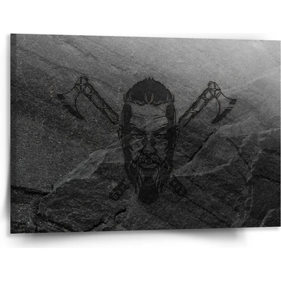 Sablio Obraz Vikingové Stone - 150x110 cm