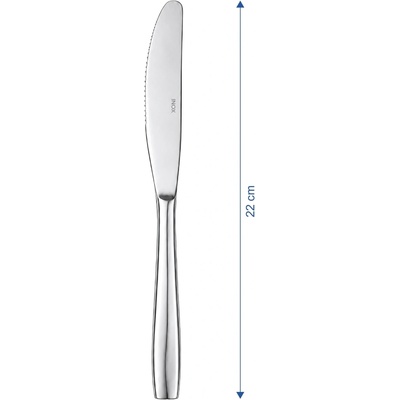 Pierfranco Gnali Sada Stolní nůž Karina Eco 22 cm 12 ks