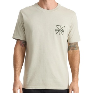 Roark Мъжка тениска Roark Safecamp T-shirt - Fossil - размер XXL (216-7599-0115)