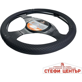Image 1 of Paolo Калъф за волан lc01 m-38см Черен (21409)