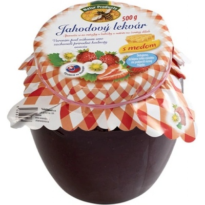 Natur Product Jahodový lekvár s medom 500 g
