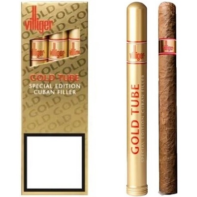 Villiger Gold Tube Cuban 3 ks