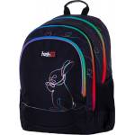 Astra Ученическа раница Astra - Rainbow Bunny, 3 ципа (AS502023106)