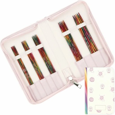KnitPro Symfonie2 sada ponožkových jehlic na pletení 15 cm