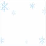 Niimbot A2A78691401, 45x30mm, 230 бр. , снежинки, цветни самозалепващи етикети (A2A78691401)