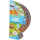 Jedinečná planeta - Lidé / Rozkládací kniha s pevnými listy ve tvaru globusu