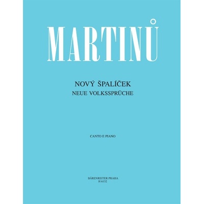 Nový Špalíček - Bohuslav Martinů