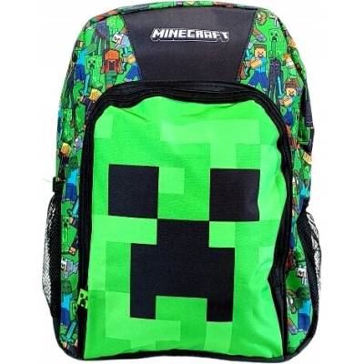 Školský batoh s jednou priehradkou Minecraft viacfarebný
