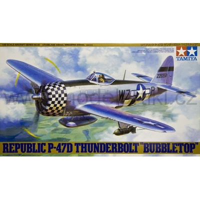 Tamiya Republic P 47D Thunderbolt Bubbletop 1:48