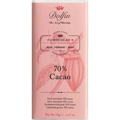Dolfin hořká čokoláda 70% 70 g
