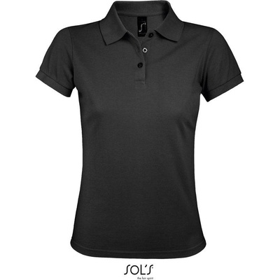SOL'S Prime Women Dámske polo sivá dark