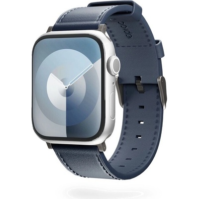 Epico Leather na Apple Watch 42/44/45/49mm modrý 9918131600005