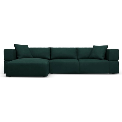 Milo Casa Зелен ъглов диван, ляв ъгъл Esther - Milo Casa (MIL_LC_143_F1_ESTHER4)