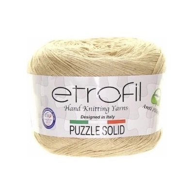 Příze Puzzle Solid tmavší béžová PS017