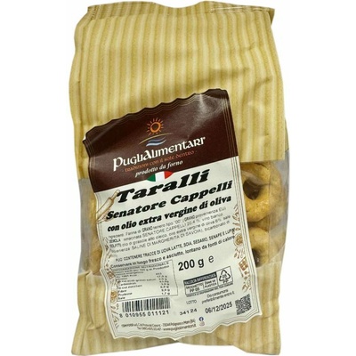 Puglialimentari Taralli s extra panenským olivovým olejom 200 g
