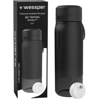 Wessper B2 Tritan Actitex 0,7 l černá