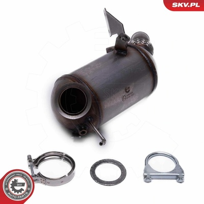 Filter sadzí/pevných častíc výfukového systému ESEN SKV 62SKV520