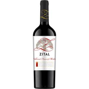  Червено вино Каберне Фран и Мерло Zital 0, 75л