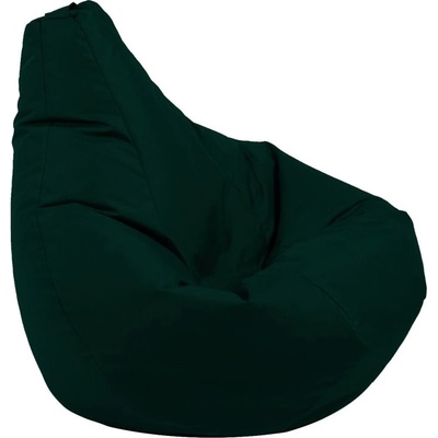 Pufrelax Пуф круша за деца Nirvana Light, водоустойчив, Тъмно Зелен