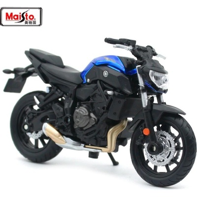 MAISTO MODEL YAMAHA MT-07 2018 MODRÁ 1:18