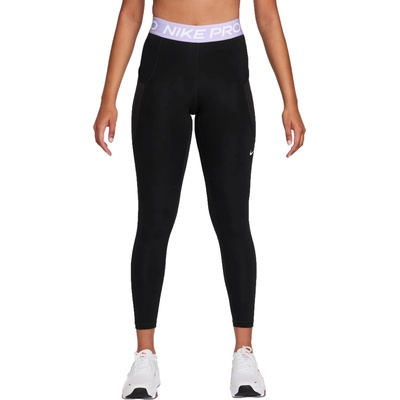 Nike dámske legíny PRO 365 čierna fialová biela