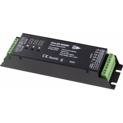 T-LED, DMX dimLED dekodér 5CH4A
