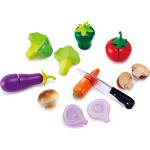 HaPe International Комплект продукти за рязане Hape - Зеленчуци. 9 части. от дърво (H3161) - baby