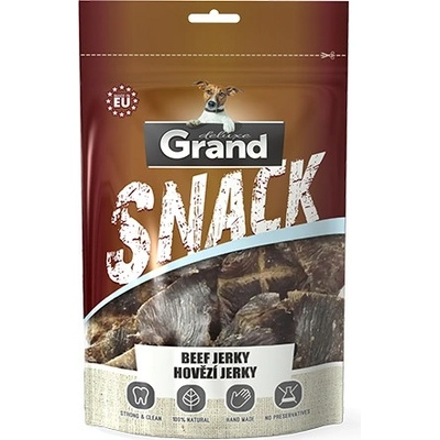 Grand Deluxe Hovězí jerky pochoutka pro psy 100 g