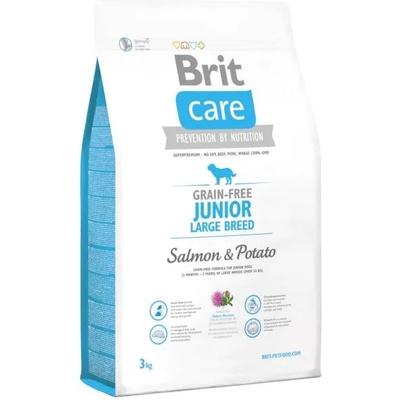 Brit Care Grain-Free Junior Large Breed Salmon & Potato 3 kg