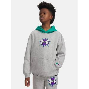 Under Armour Детски суитшърт Under Armour UA B RIVAL FLC GRAPHICS HD Under Armour | Siv | Момчешки | 118-127