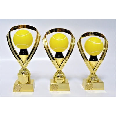 VIZINGR Tenis trofeje 97-P502.MULTI 97-P502.MULTI/24 cm